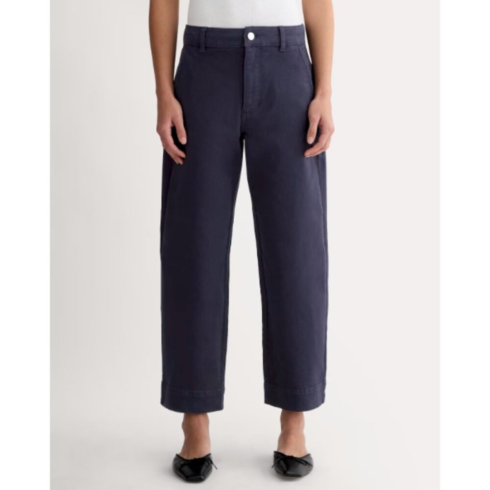 Everlane Cropped Straight Leg Pant